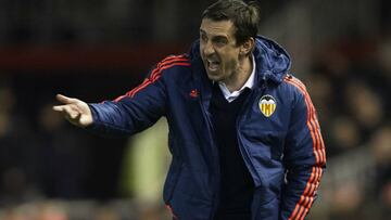 Gary Neville, principal candidato a dirigir al equipo de Beckham