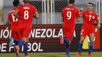 Alexis Sánchez marcó un nuevo hito en la Roja.