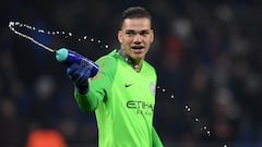 Manchester City's Ederson denies supporting Tommy Robinson