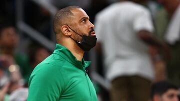 Ime Udoka con los Celtics