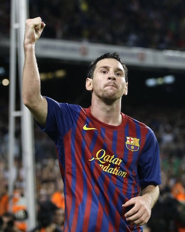 Lionel Messi - FC Barcelona - 73 goles en 60 partidos