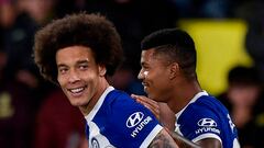 Soccer Football - LaLiga - Villarreal v Atletico Madrid - Estadio de la Ceramica, Villarreal, Spain - April 1, 2024 Atletico Madrid's Axel Witsel celebrates scoring their first goal REUTERS/Pablo Morano