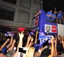 Fiestón por todo lo alto para celebrar el ascenso del Getafe