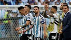 El 1x1 de Argentina: frustrante debut de Messi y sus compañeros