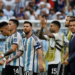 El 1x1 de Argentina: frustrante debut de Messi y sus compañeros