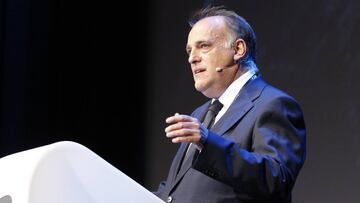 Aprobado el sueldo de 1,2M€ a Tebas con Real Madrid, Athletic, Celta y dos segundas en contra