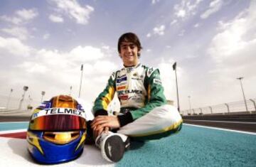 Gutiérrez en el 2011 dio el salto al GP2 con Lotus ART