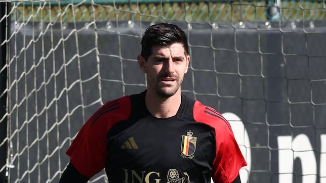 Courtois, también sin brazalete