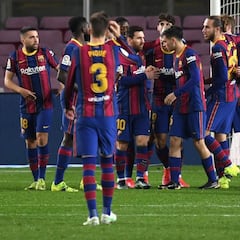 Messi saca al Barça de la UVI