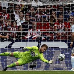 1x1 del Celta: Rubén hizo de Oblak en el Metropolitano