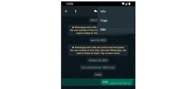 Por fin: editar mensajes en WhatsApp ya es posible para algunos usuarios