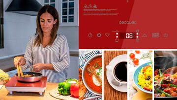 Programable y potente: así es esta placa de inducción portátil Cecotec superventas