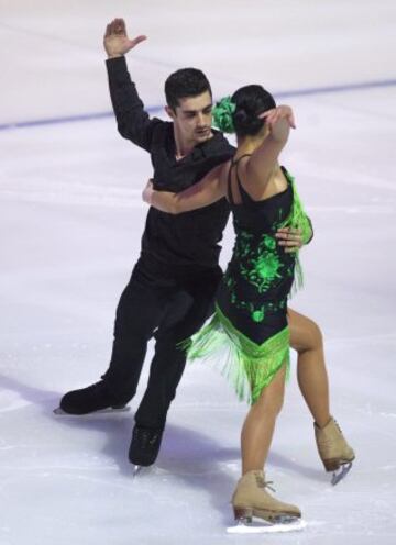 Exhibición en el Palacio de Hielo Dreams de Javi Fernández