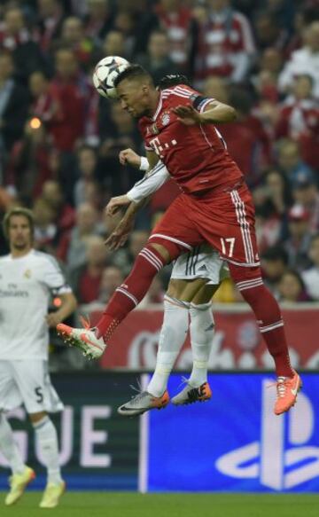 Jerome Boateng y Cristiano Ronaldo.