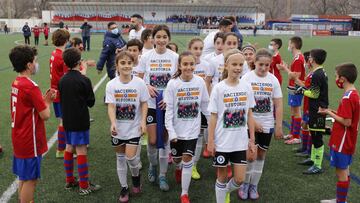 Las chicas del alev¨ªn del Zaragoza CFF hacen historia