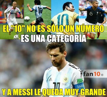 Los memes 'desvanecen' a Messi y Cristiano del Mundial