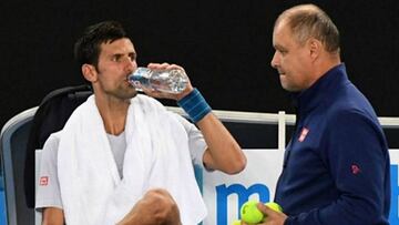 Djokovic vuelve con Vajda tras romper con Agassi y Stepanek