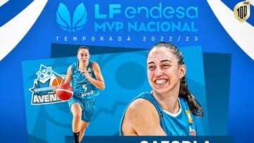 Maite Cazorla, la mejor española de la LF Endesa