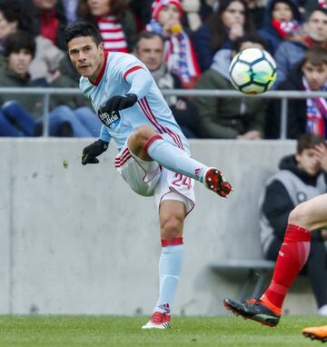 Fiorentina, Genoa fueron los clubes por los que pasó antes de recalar en el Celta de Vigo. 



