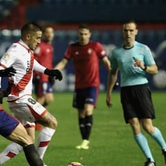 Osasuna y Rayo Vallecano se reparten los puntos en El Sadar