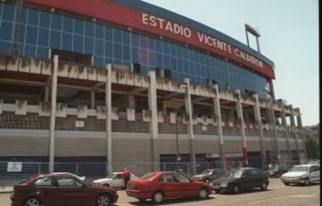 50 años del estadio Vicente Calderón en imágenes