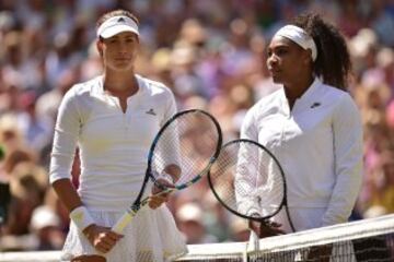 La final femenina de Wimbledon en imágenes