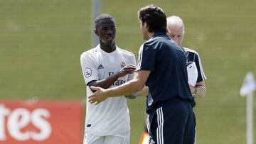 Solari con Vinicius.