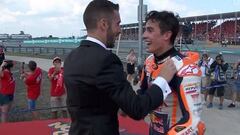 Rossi: "A Márquez no le costará alcanzar mi número de títulos"