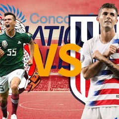 Los últimos resultados entre USA y México en fases definitivas