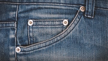 Pocket on jeans ,Jeans texture