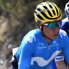 El potente ataque de Nairo: El impulso que le da la etapa