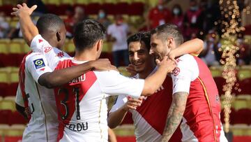 Ben Yedder celebra uno de sus goles