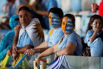 Copa América: belleza y color en el duelo entre Chile y Uruguay