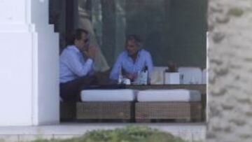 Baldini, con Toldrá en Valencia.