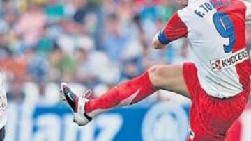 <b>GOL Y TRES PUNTOS. </b>Torres marcó el gol del Atlético y le dio a su equipo los tres primeros puntos del campeonato.