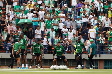 Atlético Nacional, entrenamiento en la Liga BetPlay