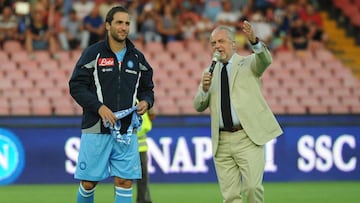 Higua&iacute;n y De Laurentiis. 