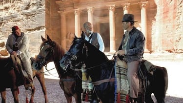 A discovery in one of the Indiana Jones scenarios: the Treasure of Petra, a secret tomb has been uncovered