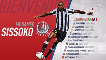 Sissoko, ex del Valencia, ficha por el Atlético San Luis de México