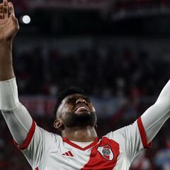 Marchiori revela qué le dijo Borja durante el cruce en el partido