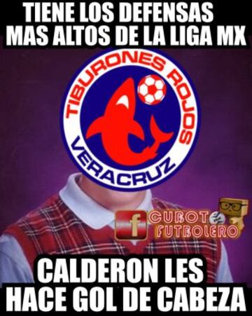 Los memes más divertidos que dejó la victoria de Chivas contra Veracruz