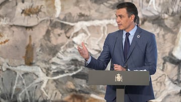 El presidente del Gobierno, Pedro Sánchez