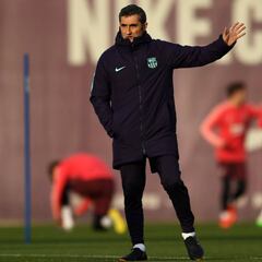 Valverde, a sus jugadores: "Hay que evitar córneres y faltas"