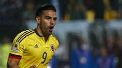 Falcao marc&oacute; cuatro goles en el Manchester United.