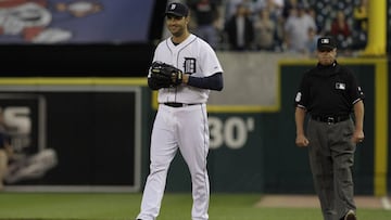 La reacci&oacute;n de Armando Galarraga tras perder su partido perfecto tras el error de Jim Joyce no tiene precio.