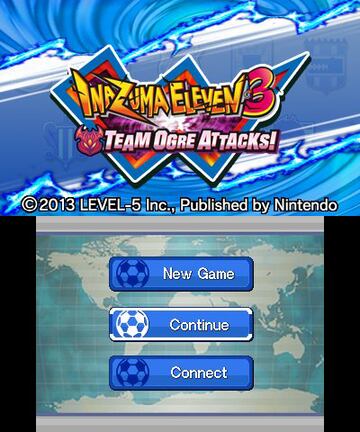 Captura de pantalla - Inazuma Eleven 3: ¡La Amenaza del Ogro! (3DS)