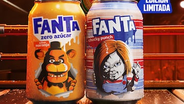 Este Halloween Chucky y Freddy Fazbear protagonizan la edición limitada de Fanta