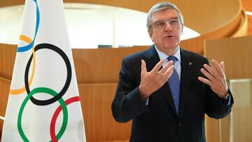 El presidente del COI Thomas Bach.