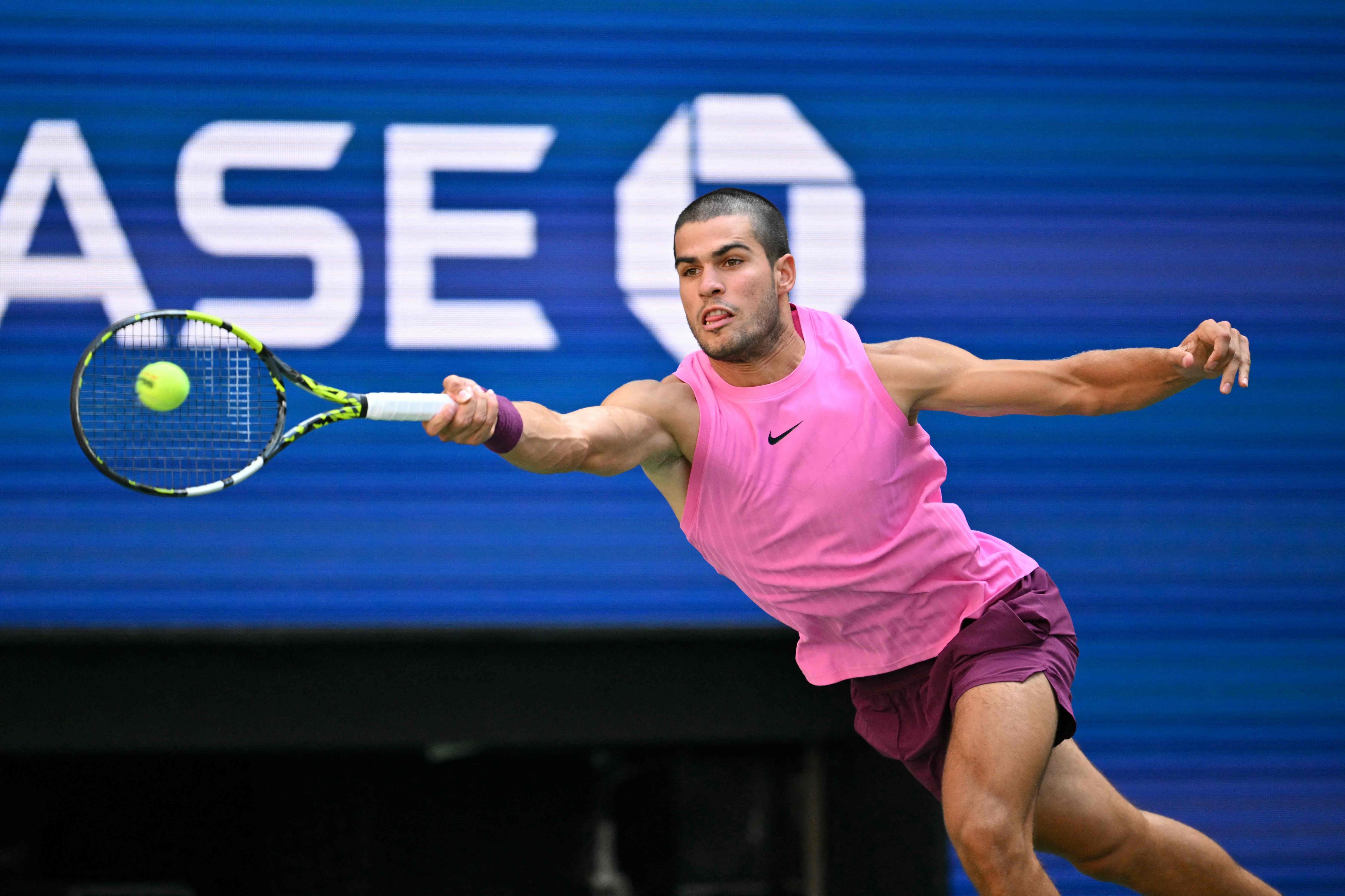 Carlos Alcaraz completa el póquer de cuartos en Slams