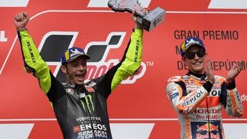 Dovizioso opina sobre Márquez y Rossi.